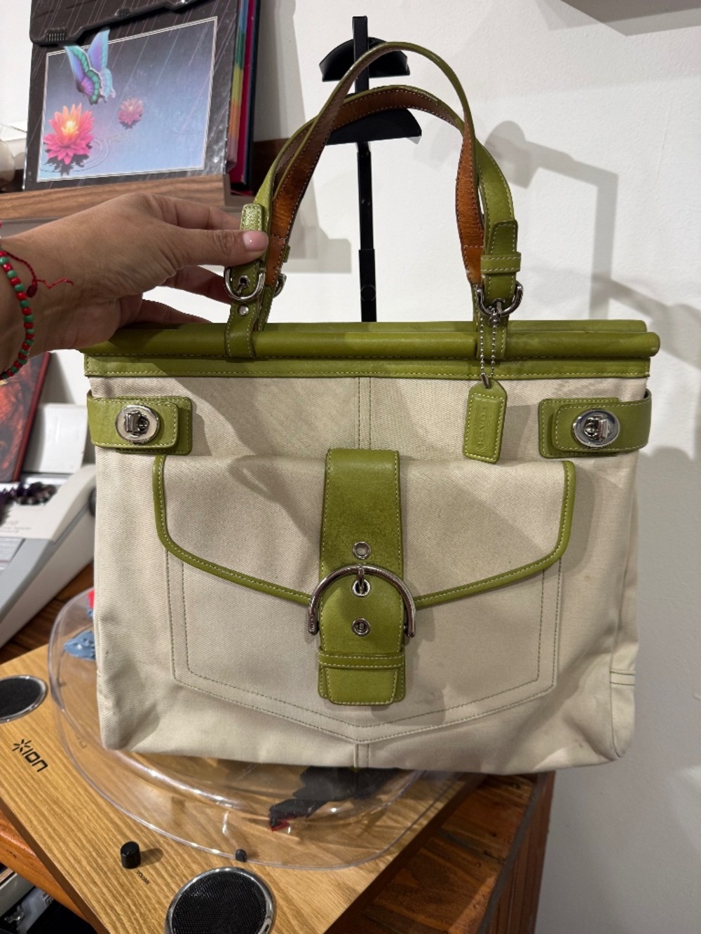 Coach Hampton Carryall Travel Tote Bag - 9367